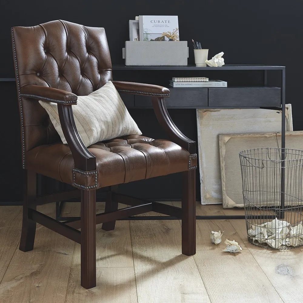 Gainsborough Chair - Chesterfield Chairs from Sofas by Saxon UK